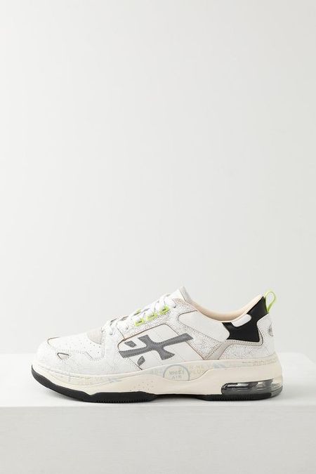 Кроссовки кожаные Drake PREMIATA