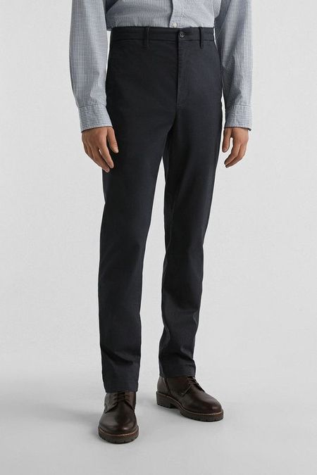 Брюки хлопковые зауженного кроя Tommy Hilfiger