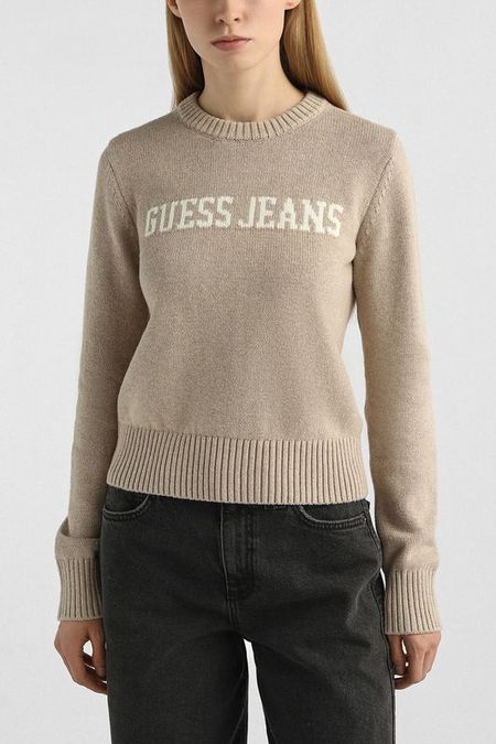Джемпер хлопковый с логотипом Guess Jeans