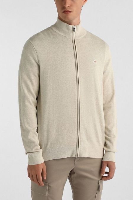 Кардиган хлопковый на молнии Tommy Hilfiger