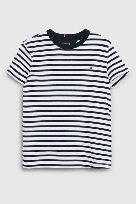 Футболка хлопковая в полоску Tommy Hilfiger