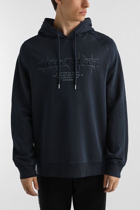 Худи хлопковое с логотипом Marc O'Polo