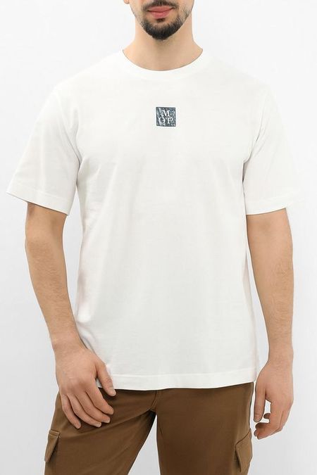 Футболка хлопковая с логотипом Marc O'Polo