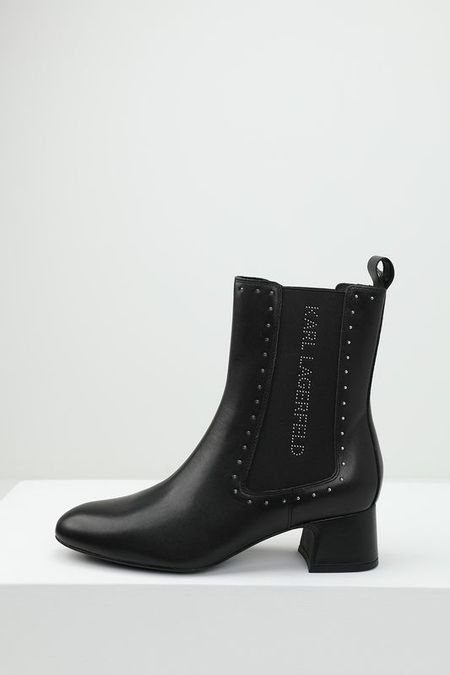 Полусапоги челси кожаные Karl Lagerfeld