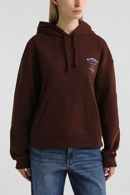 Худи хлопковое Tommy Jeans