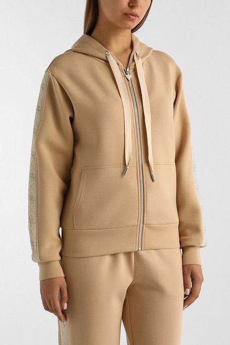Толстовка на молнии с капюшоном Guess