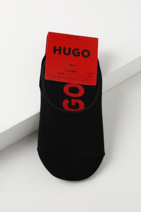 Набор из 3 пар хлопковых подследников HUGO