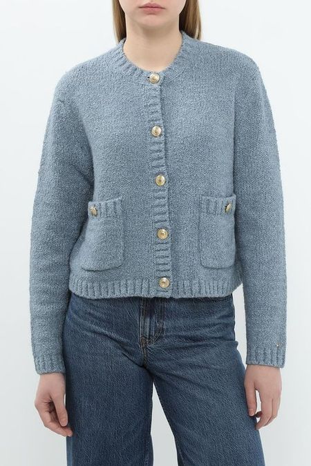 Кардиган из смесового хлопка с карманами Tommy Hilfiger