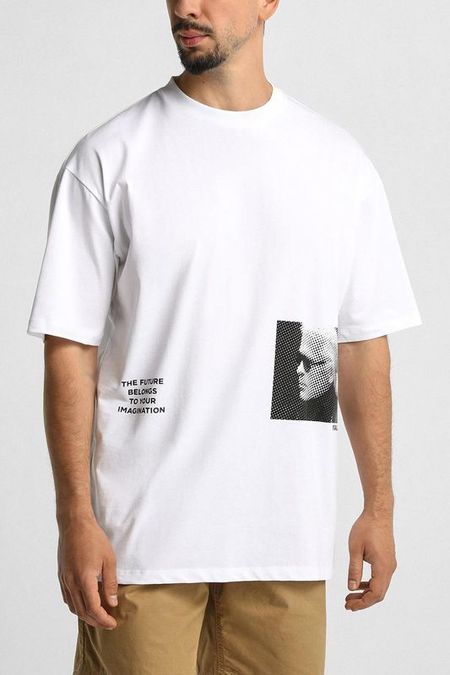 Футболка хлопковая с логотипом Karl Lagerfeld