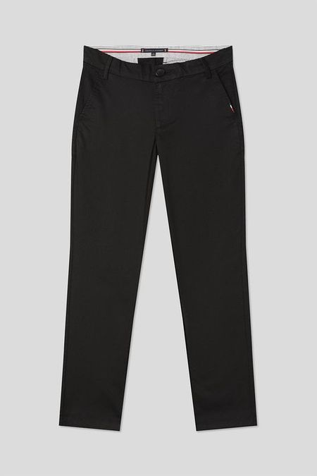 Брюки хлопковые зауженного кроя Tommy Hilfiger