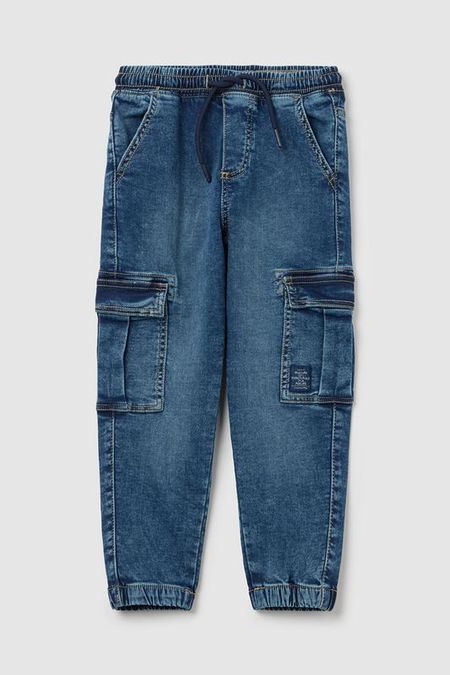 Джинсы на кулиске с карманами Republic of Denim