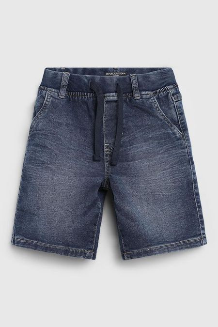 Шорты джинсовые на эластичном поясе Republic of Denim