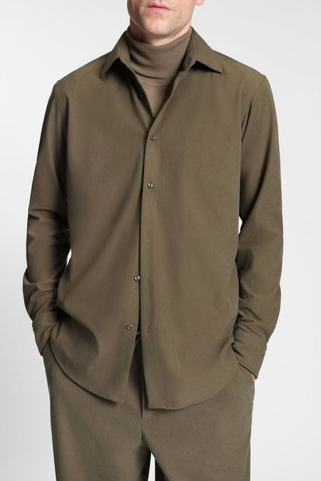 Рубашка вельветовая BOSS