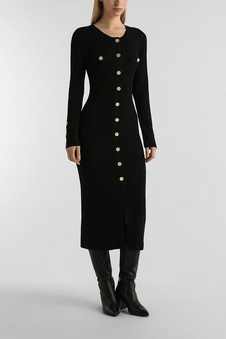 Платье трикотажное облегающего кроя Karl Lagerfeld
