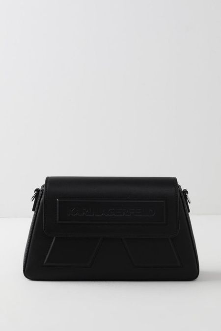Сумка кросс-боди кожаная Ikon Karl Lagerfeld
