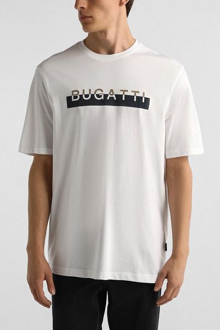 Футболка хлопковая с логотипом Bugatti
