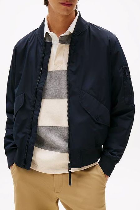 Куртка-бомбер с карманами Tommy Hilfiger