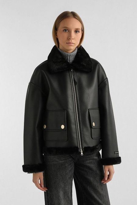 Дубленка из искусственной кожи Armani Exchange