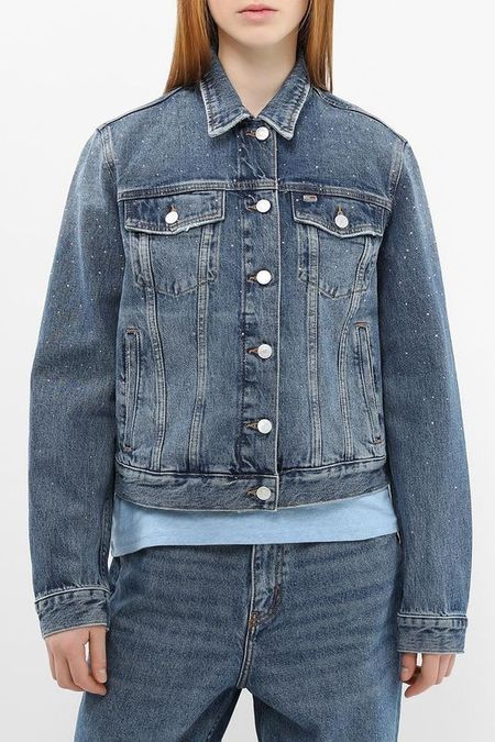 Куртка джинсовая с эффектом потертости Tommy Jeans