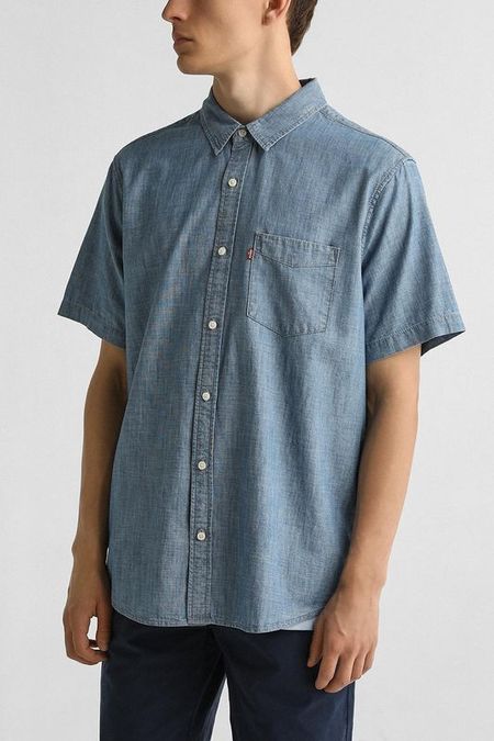 Рубашка джинсовая с коротким рукавом LEVI'S