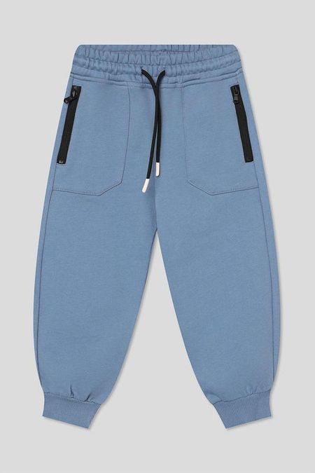 Брюки хлопковые на кулиске с карманами Benetton