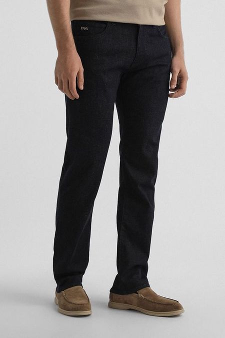 Джинсы зауженного кроя EMPORIO ARMANI