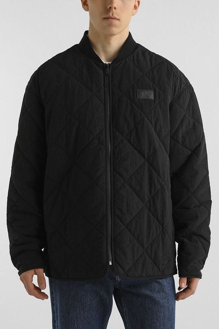 Куртка стеганая с эластичным воротником Calvin Klein Jeans