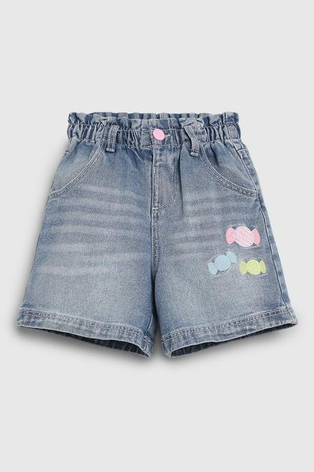 Шорты джинсовые с вышивкой Republic of Denim