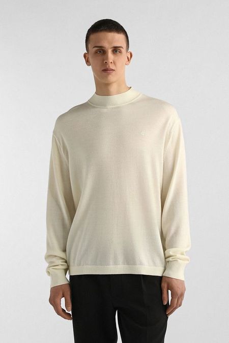 Водолазка шерстяная с воротником стойкой Calvin Klein