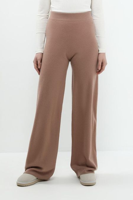 Брюки шерстяные на эластичном поясе Calvin Klein