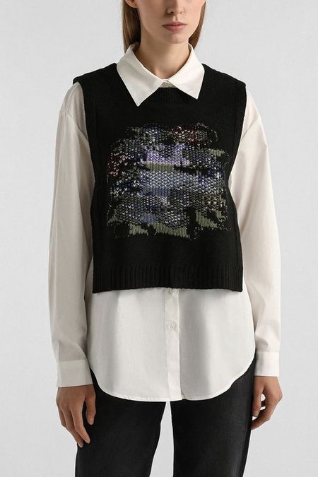 Рубашка хлопковая 2в1 Desigual