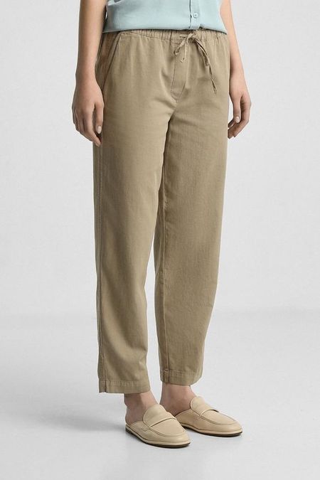 Брюки хлопковые на кулиске Marc O'Polo