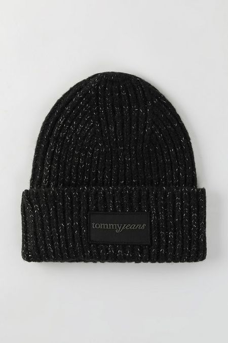 Шапка шерстяная с отворотом Tommy Jeans