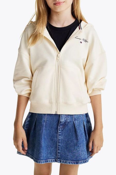 Толстовка хлопковая с капюшоном Tommy Hilfiger