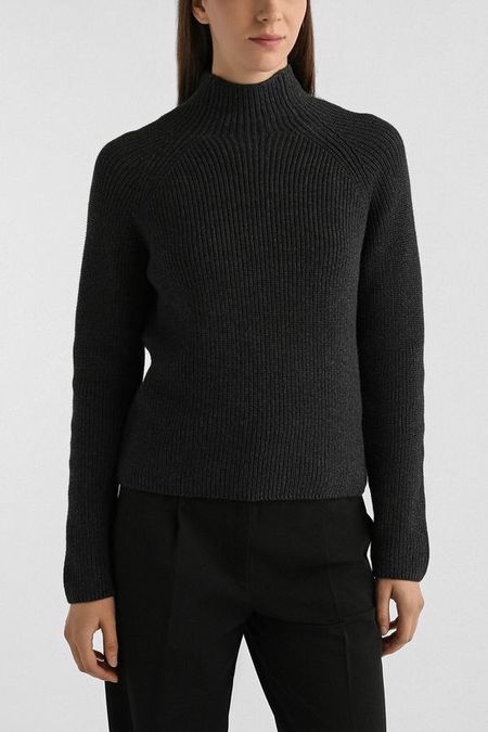 Свитер хлопковый с воротником стойкой Marc O'Polo