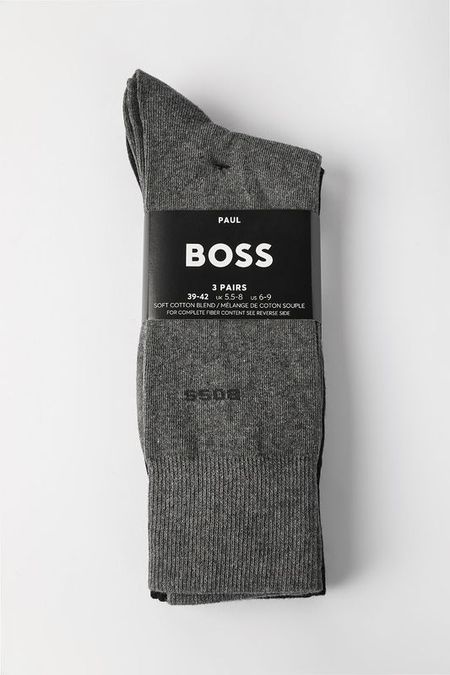 Набор из 3 пар хлопковых носков BOSS