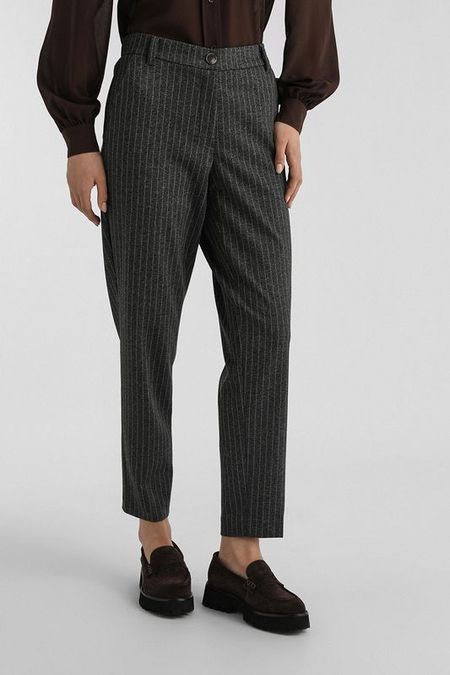 Брюки зауженного кроя в полоску Gerry Weber