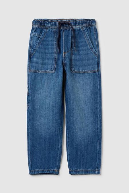 Джинсы на кулиске с карманами Republic of Denim