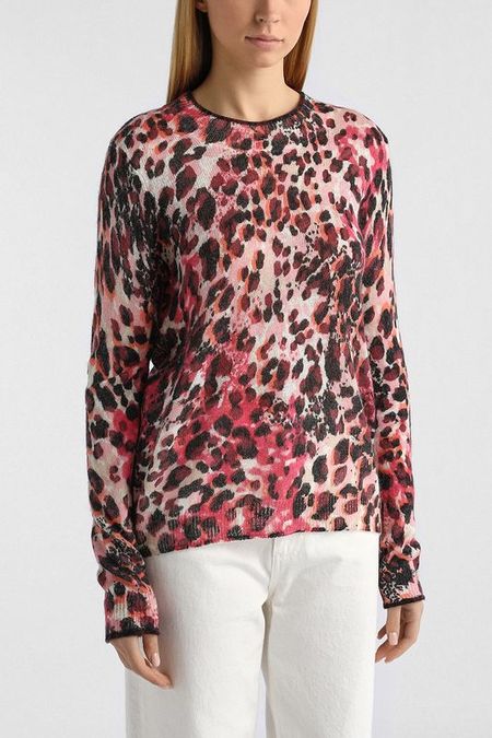 Джемпер приталенный с принтом Gerry Weber