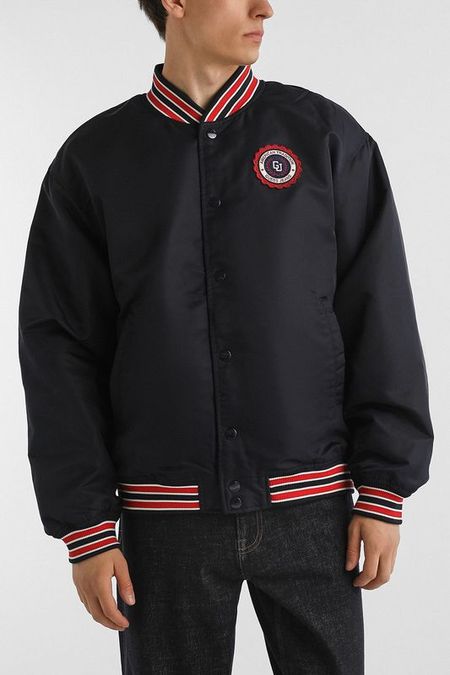 Куртка-бомбер на кнопках Guess Jeans