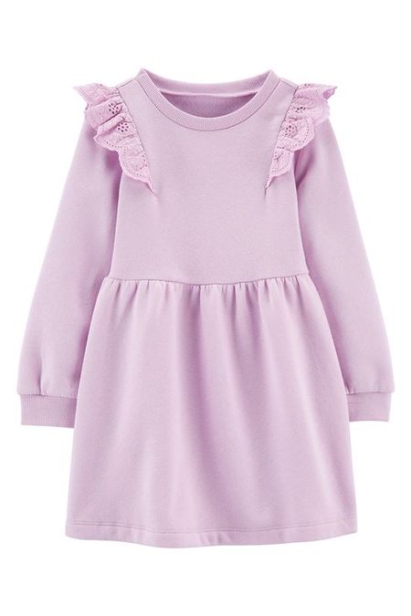 Платье хлопковое с рюшами Carter's