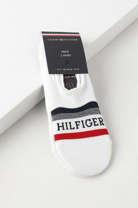 Набор из 2 пар хлопковых подследников с логотипом Tommy Hilfiger