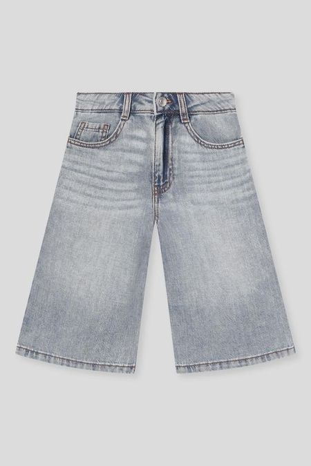 Джинсы с эффектом потертости Benetton