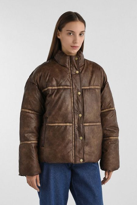 Куртка утепленная с воротником стойкой Guess