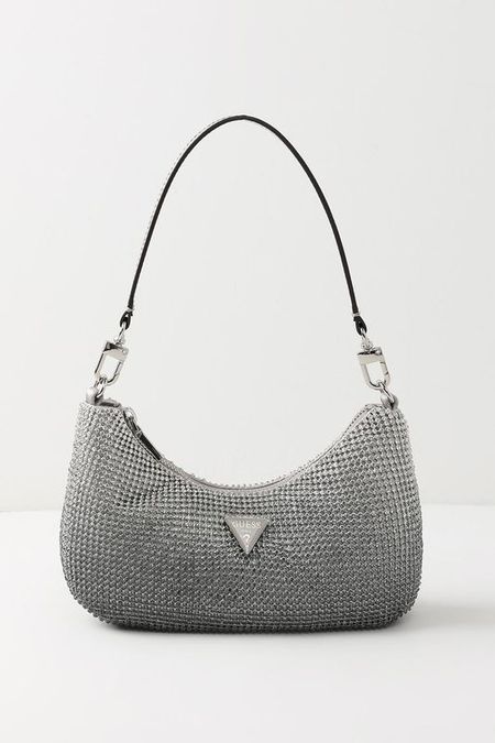 Сумка хобо со стразами Zalina Guess