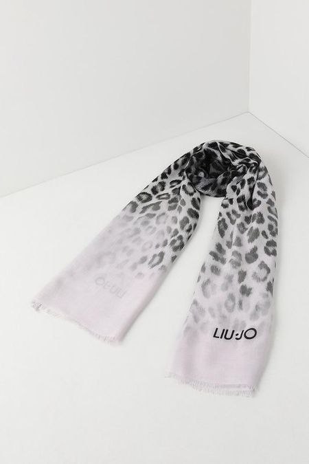 Палантин с анималистичным принтом Liu Jo