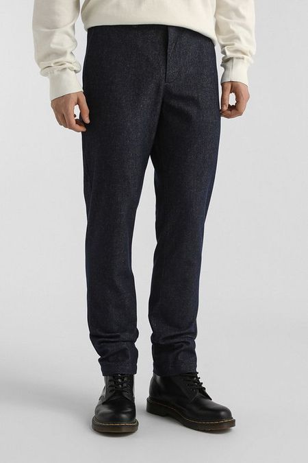 Брюки из смешанного хлопка зауженного кроя Tommy Hilfiger