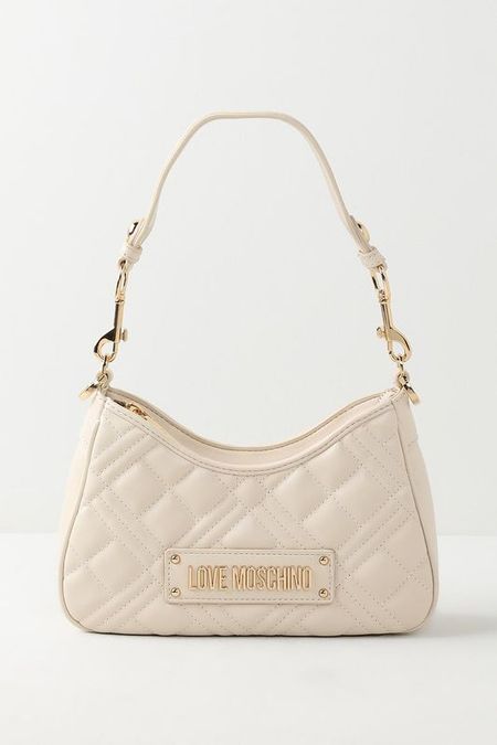 Сумка кросс-боди стеганая Laminated Quilted Bag Love Moschino