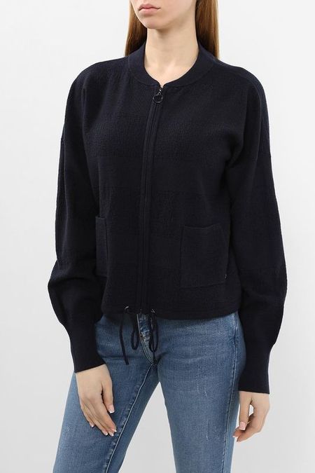 Кардиган вязаный на кулиске с карманами Betty & Co