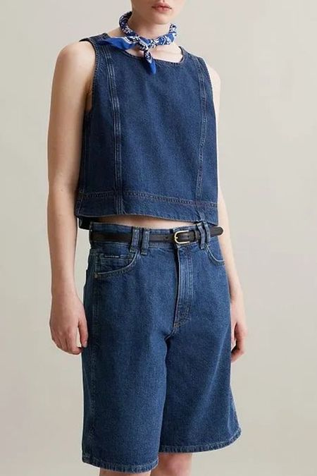 Топ джинсовый без рукавов Marc O'Polo Denim